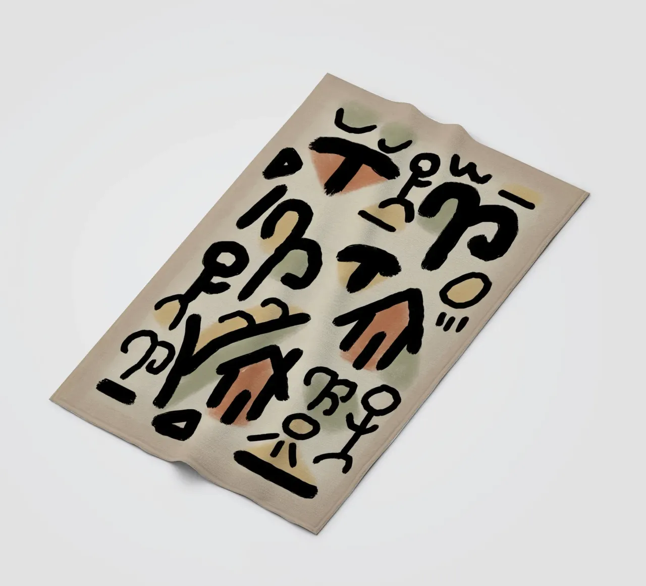 Colpi gestuali 03 coperta in pile da Little Dean