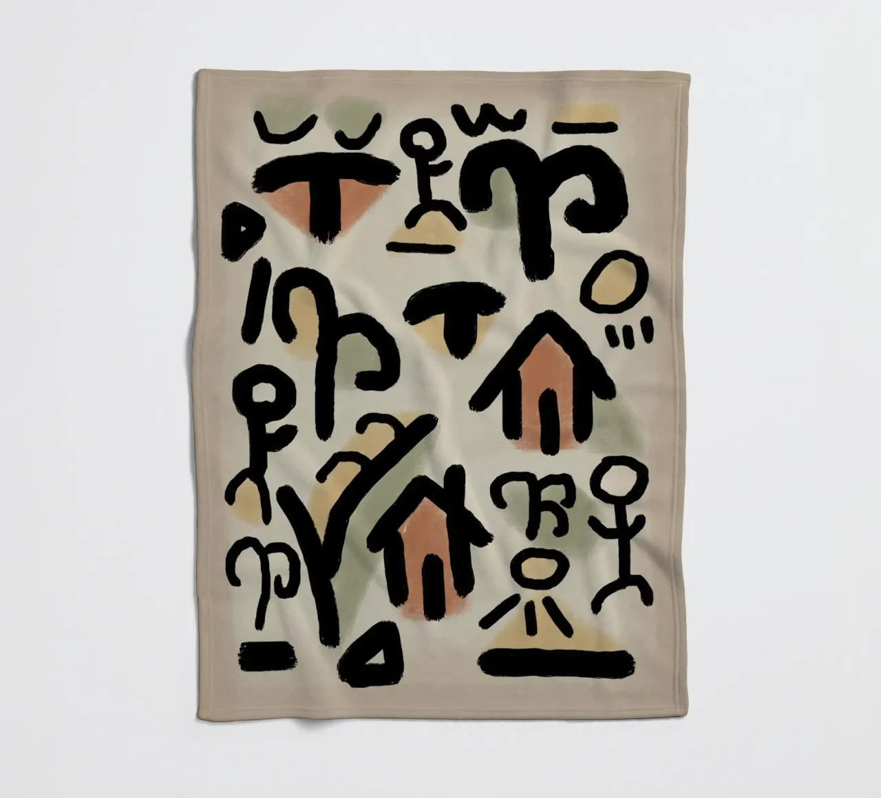 Colpi gestuali 03 coperta in pile da Little Dean