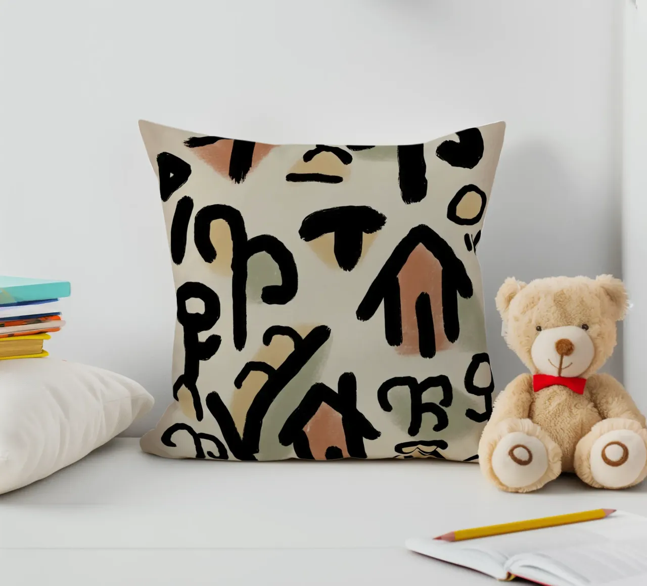 Colpi gestuali 03 cuscino da Little Dean