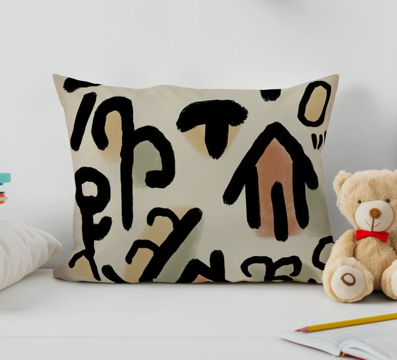 Colpi gestuali 03 cuscino da Little Dean