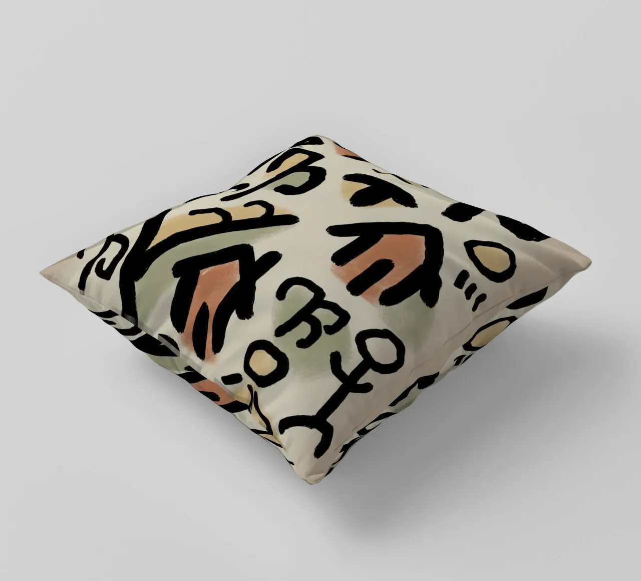 Colpi gestuali 03 cuscino da Little Dean