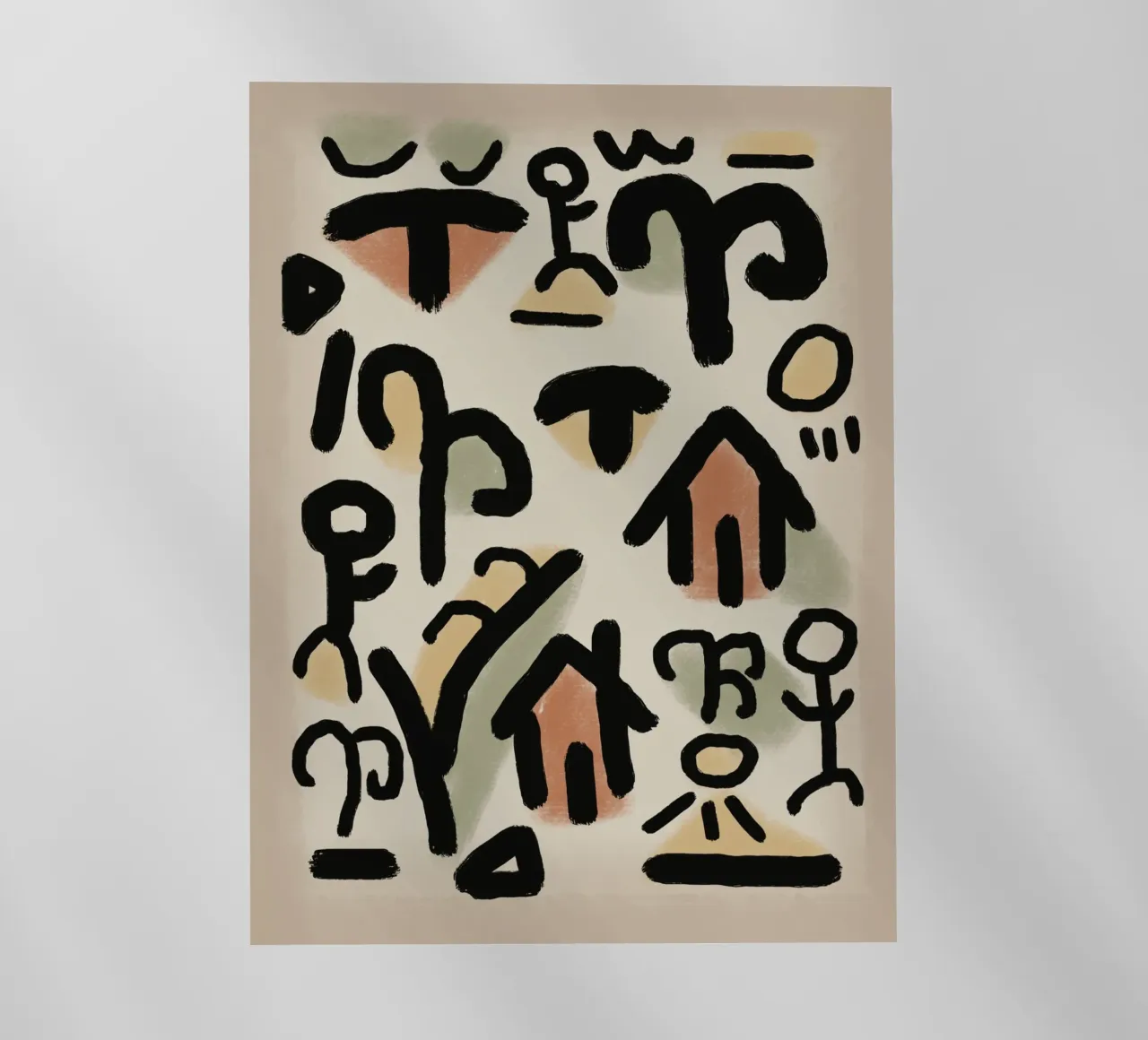 Colpi gestuali 03 pellicola backlit da Little Dean