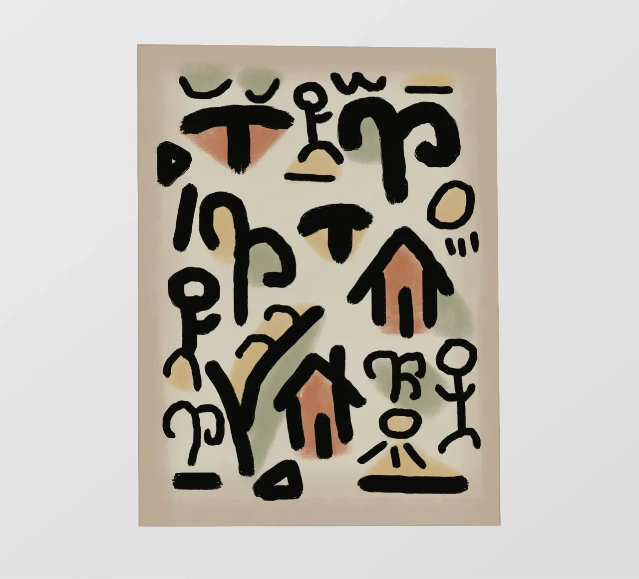 Colpi gestuali 03 pellicola backlit da Little Dean