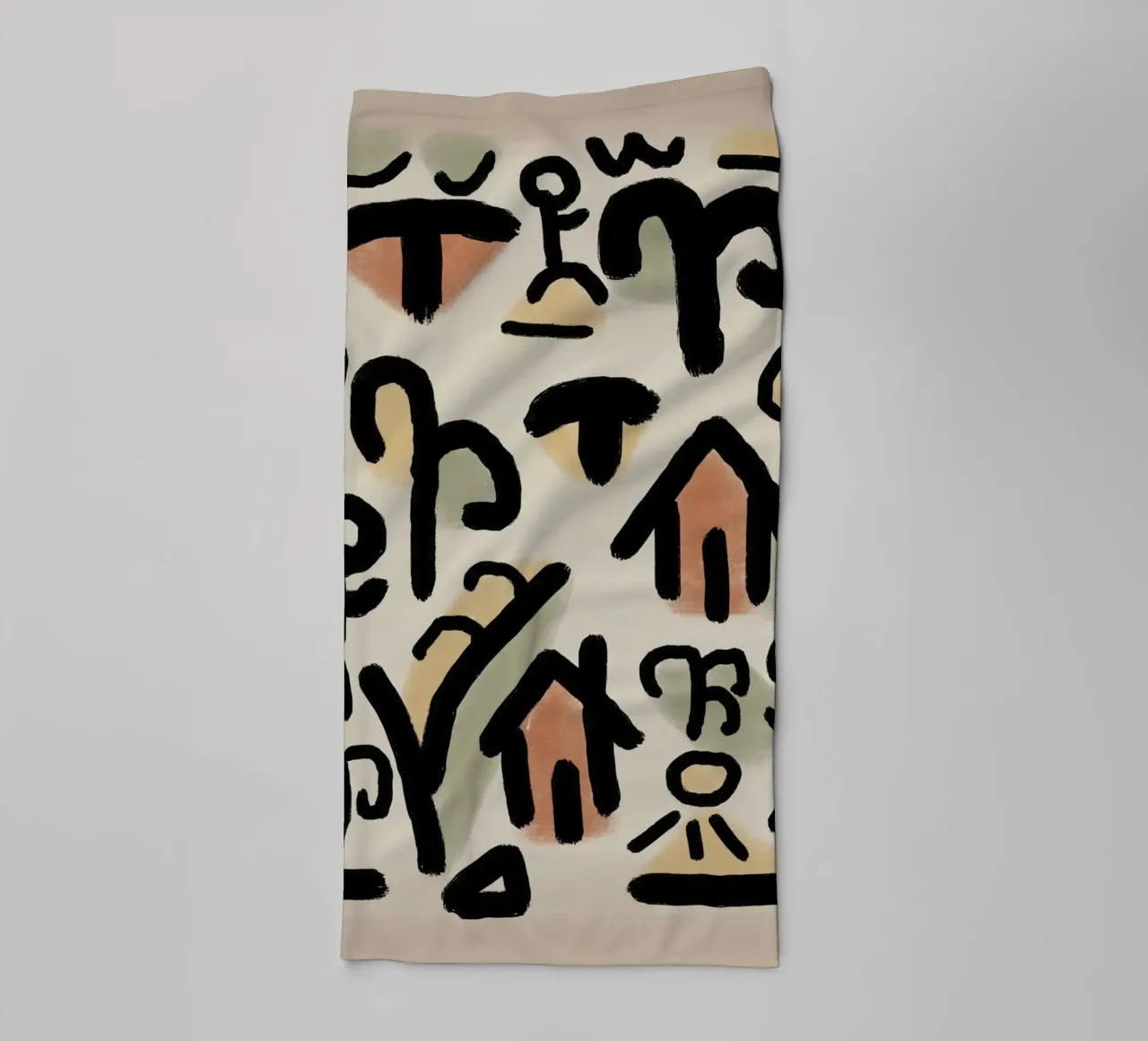 Colpi gestuali 03 asciugamano da bagno da Little Dean