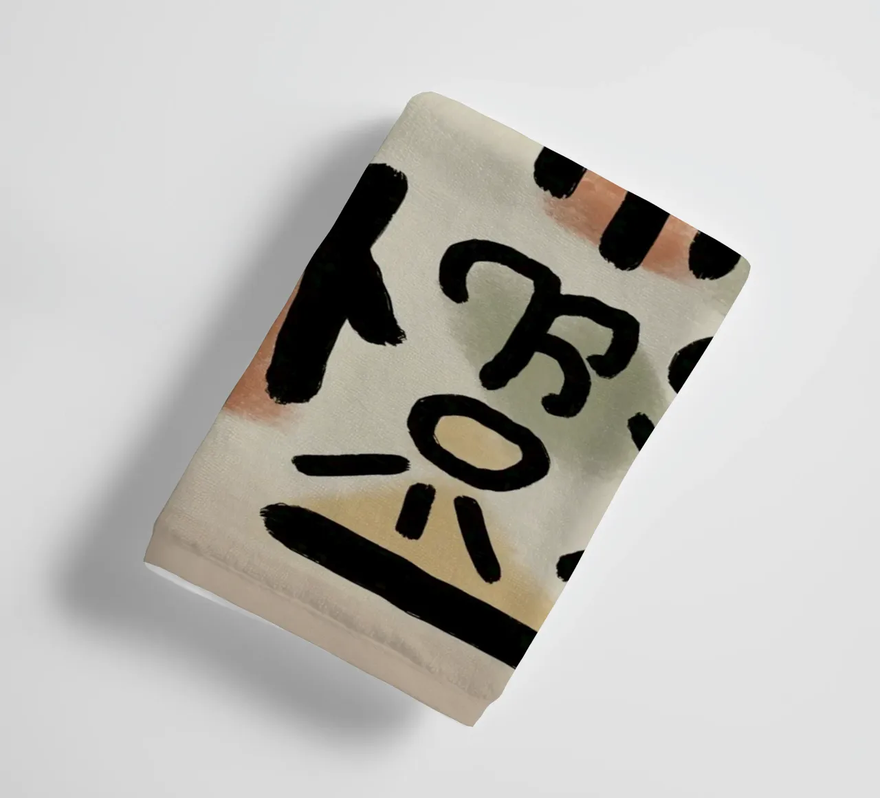 Colpi gestuali 03 asciugamano da bagno da Little Dean