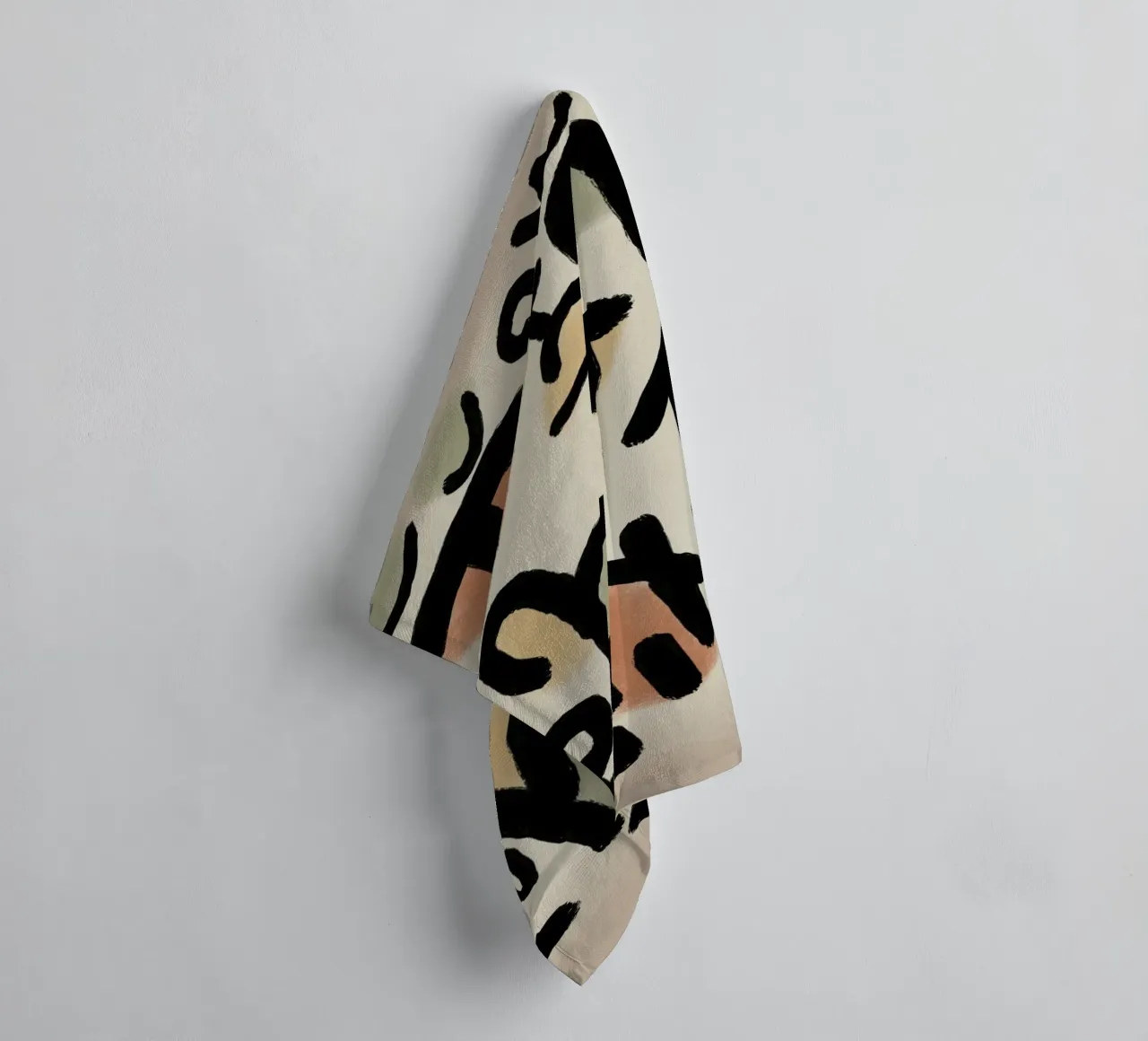 Colpi gestuali 03 asciugamano da bagno da Little Dean