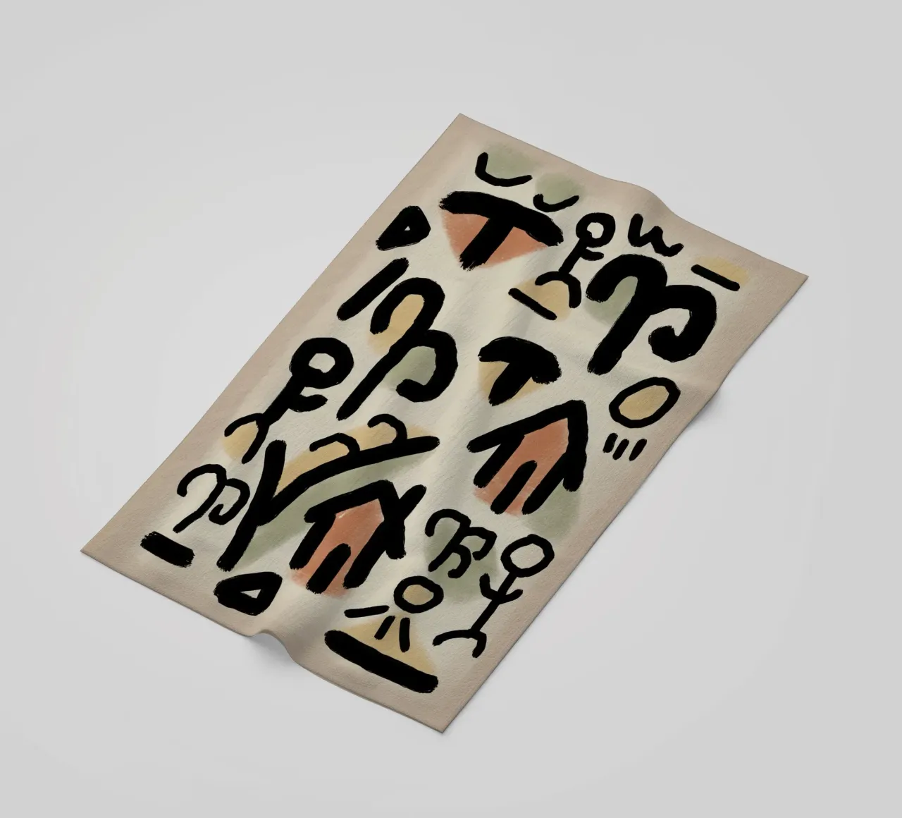 Colpi gestuali 03 telo mare da Little Dean