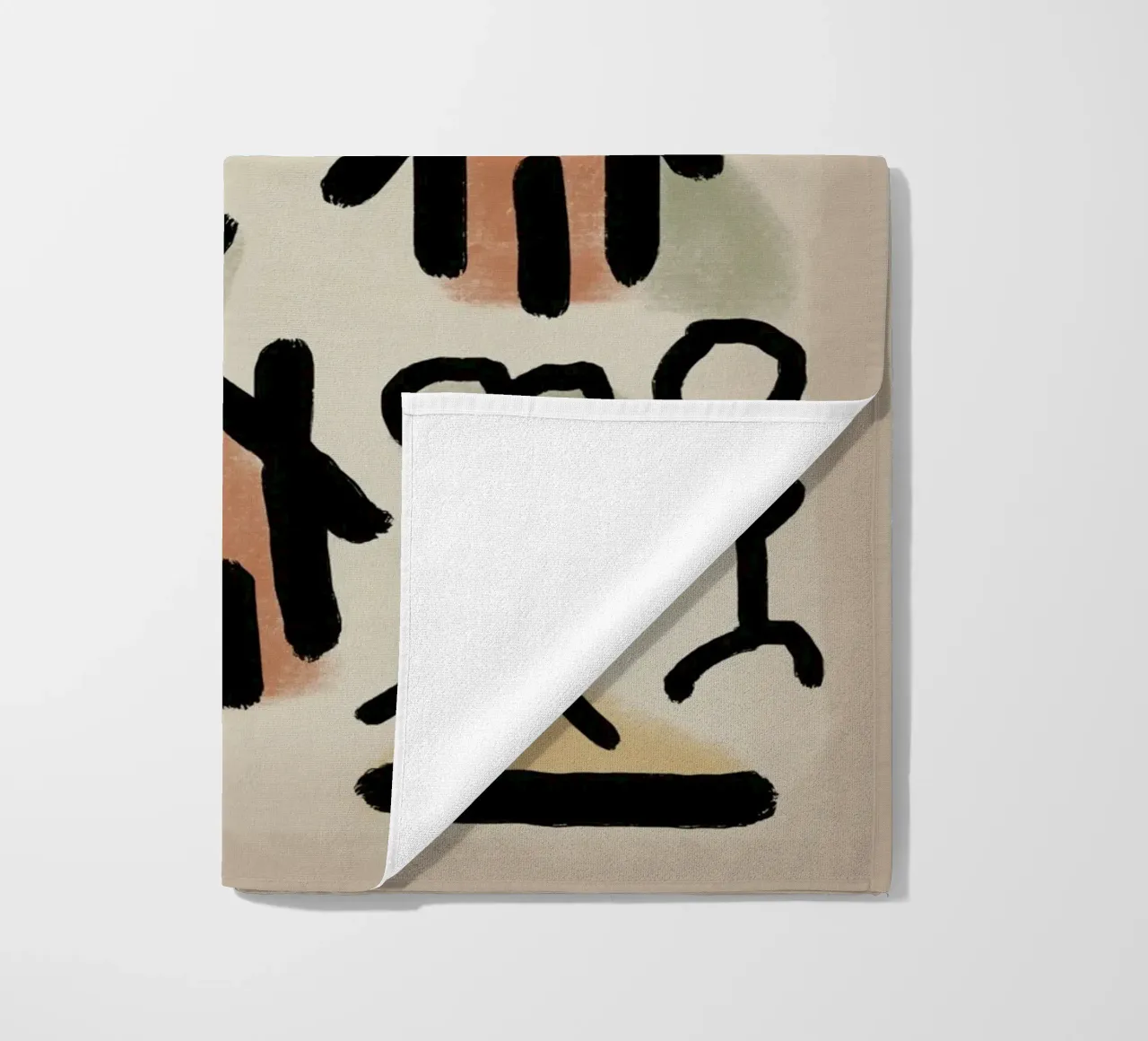 Colpi gestuali 03 telo mare da Little Dean