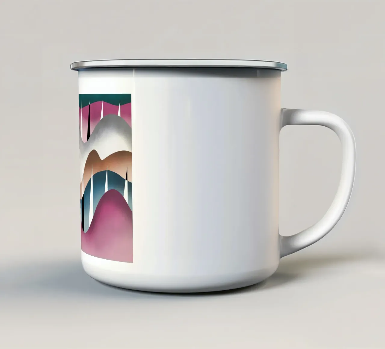 Mare stravagante tazza in smalto da Little Dean