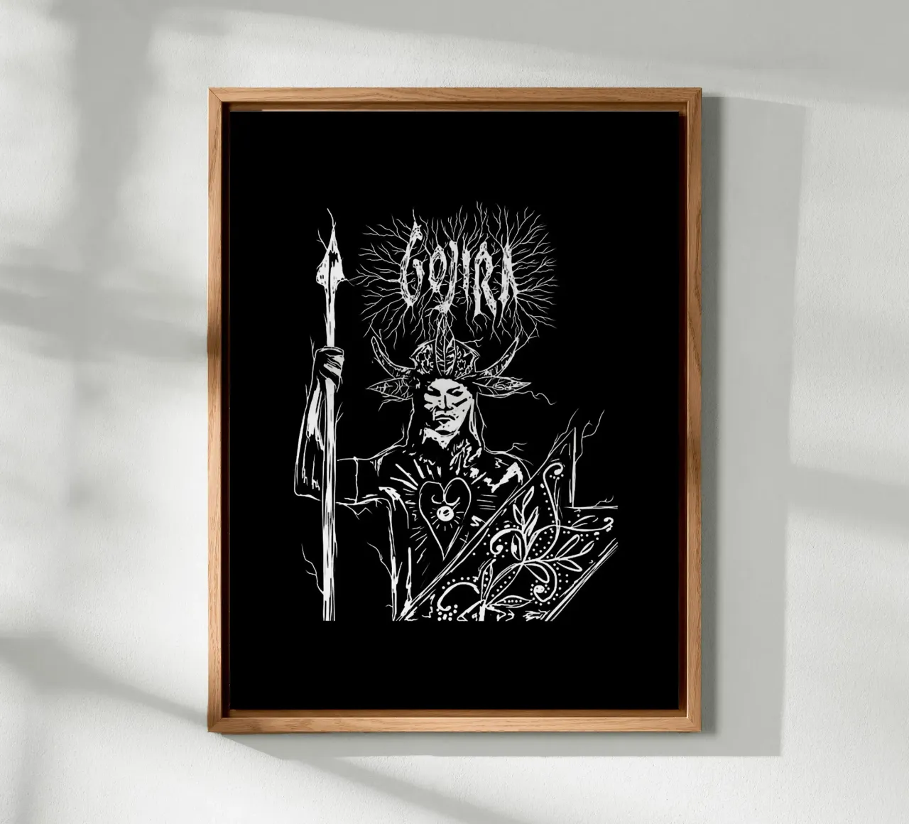 Gojira band alluminio dibond da vanhesling