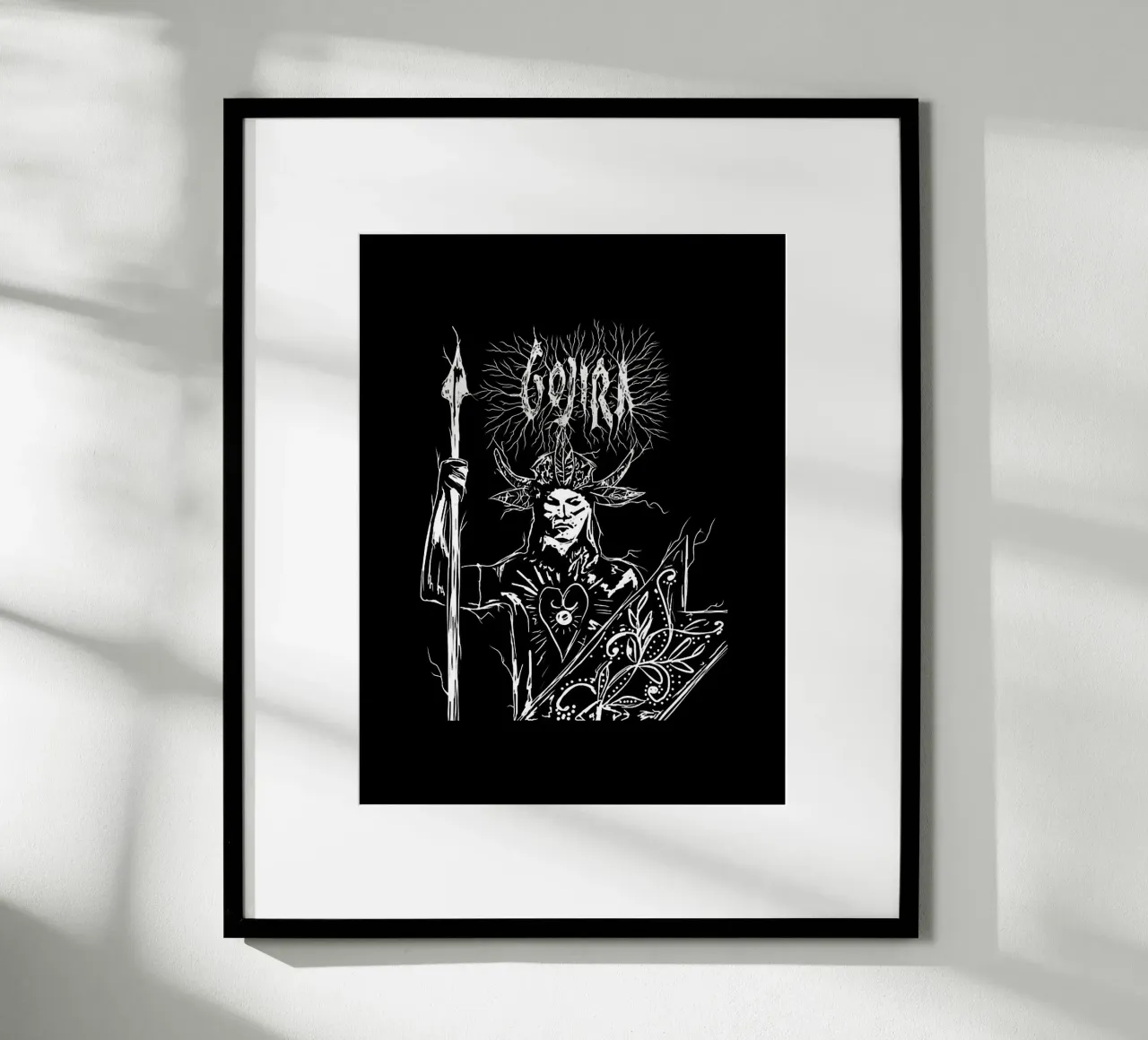Gojira band carta hahnemühle da vanhesling