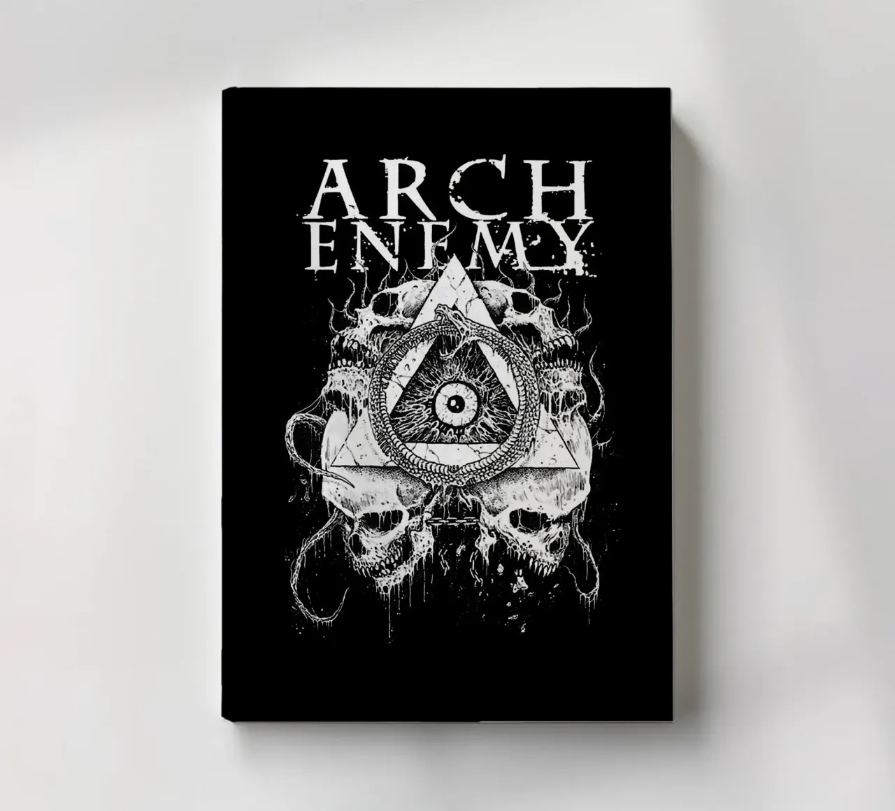 Groupe Arch Enemy carnet de notes de vanhesling