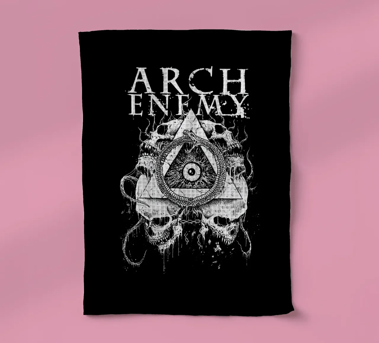 Groupe Arch Enemy torchon de vanhesling