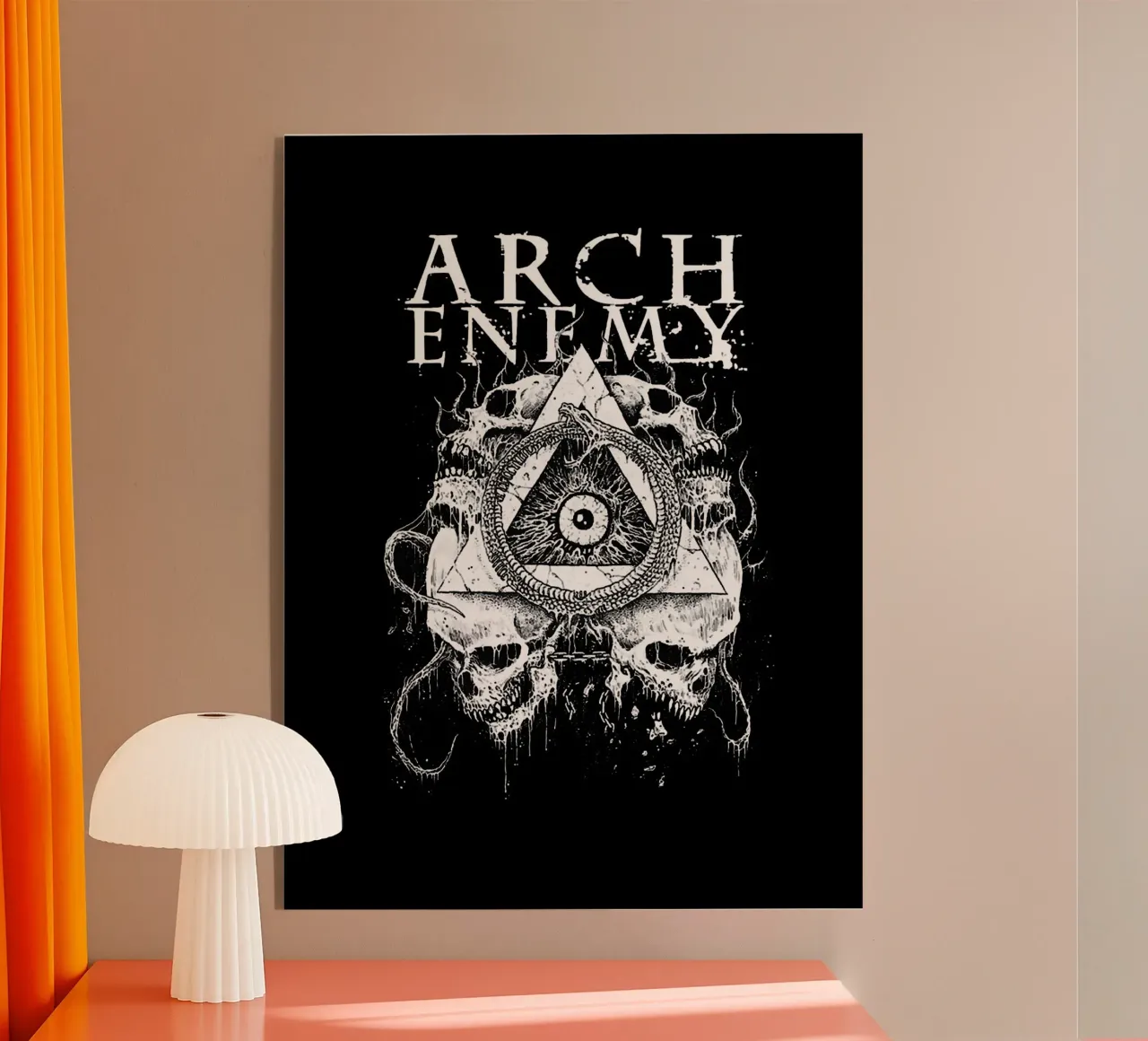 Groupe Arch Enemy plexiglas de vanhesling