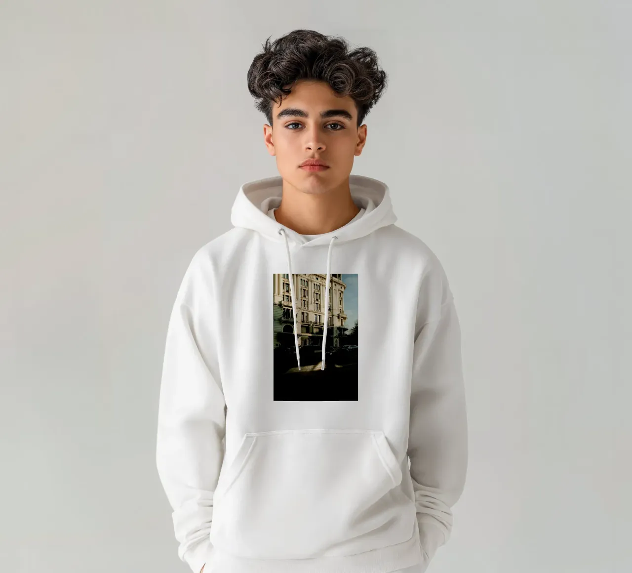 Light Reflections At Sundown felpa con cappuccio da Sebastian Hilgetag