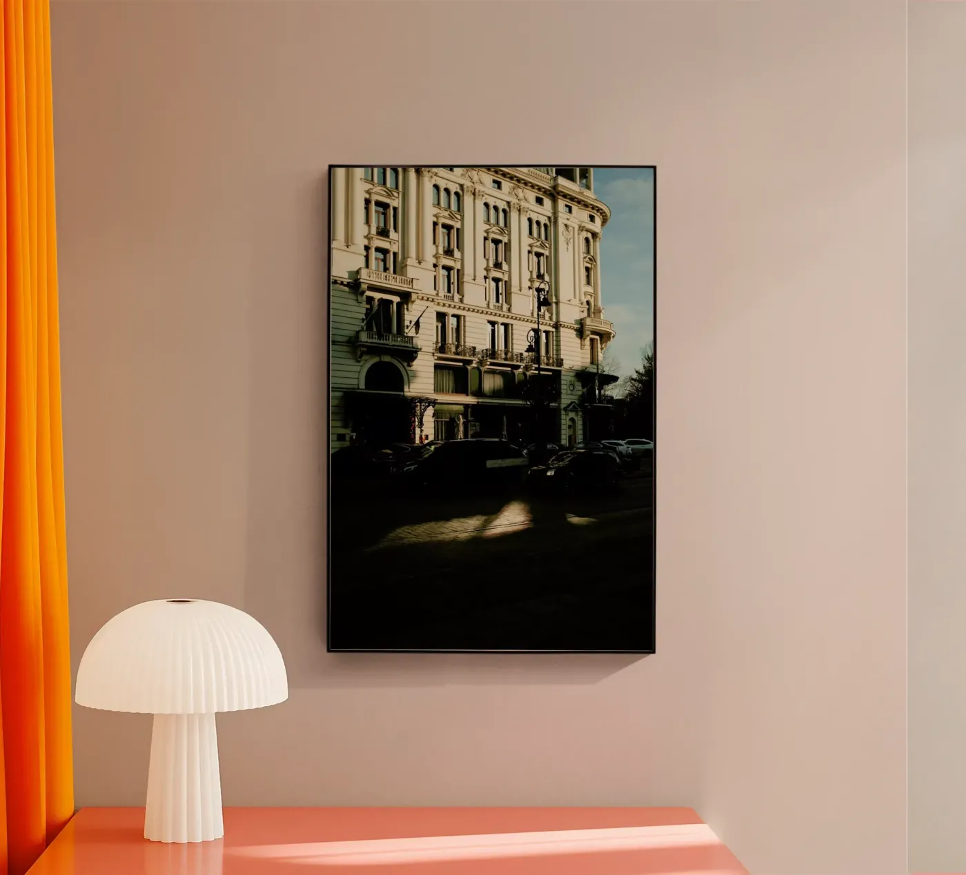 Light Reflections At Sundown plexiglass da Sebastian Hilgetag