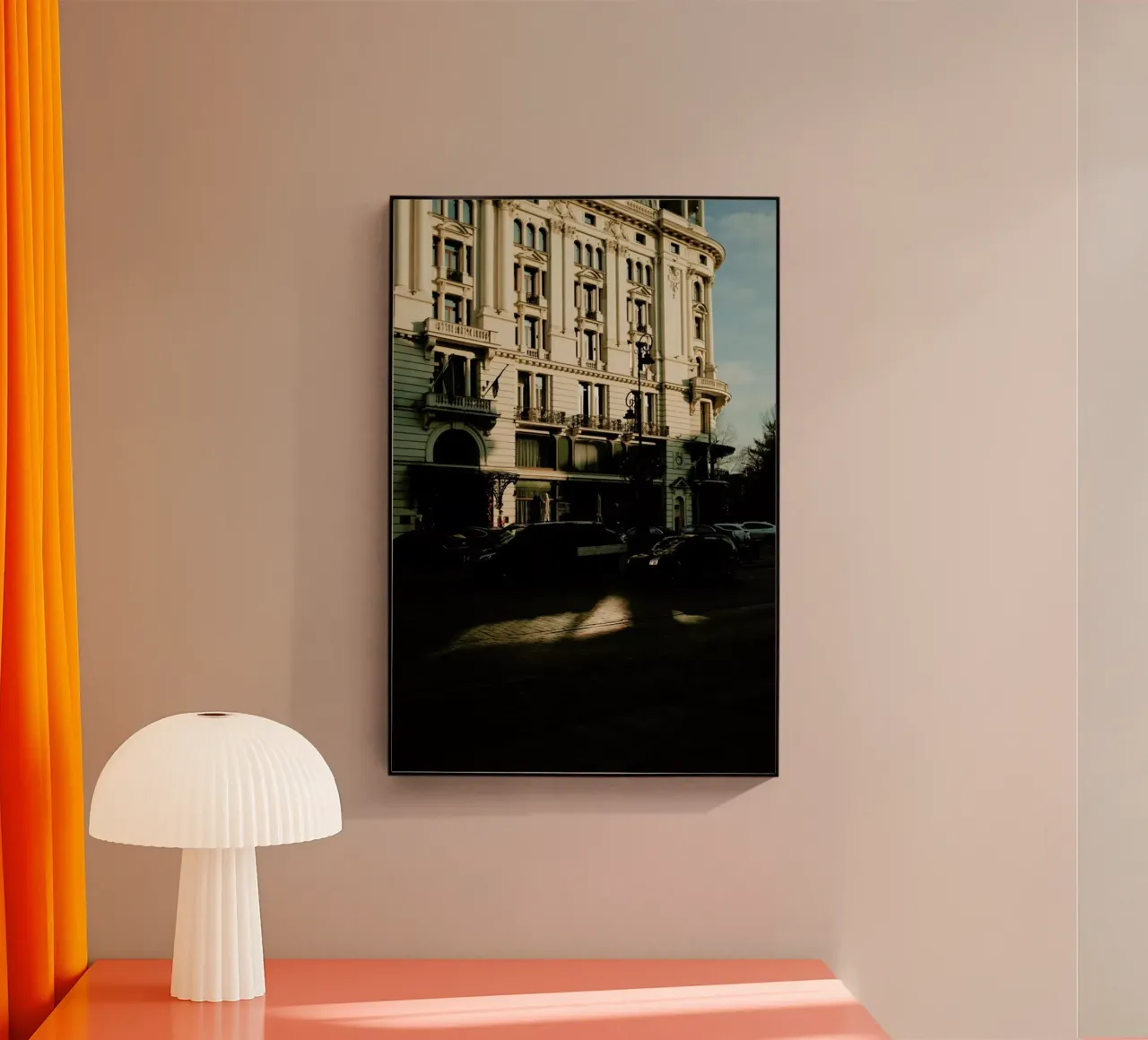 Light Reflections At Sundown plexiglass da Sebastian Hilgetag