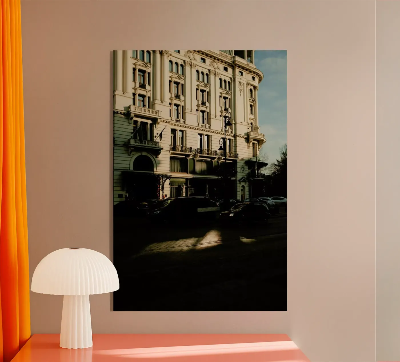 Light Reflections At Sundown plexiglass da Sebastian Hilgetag