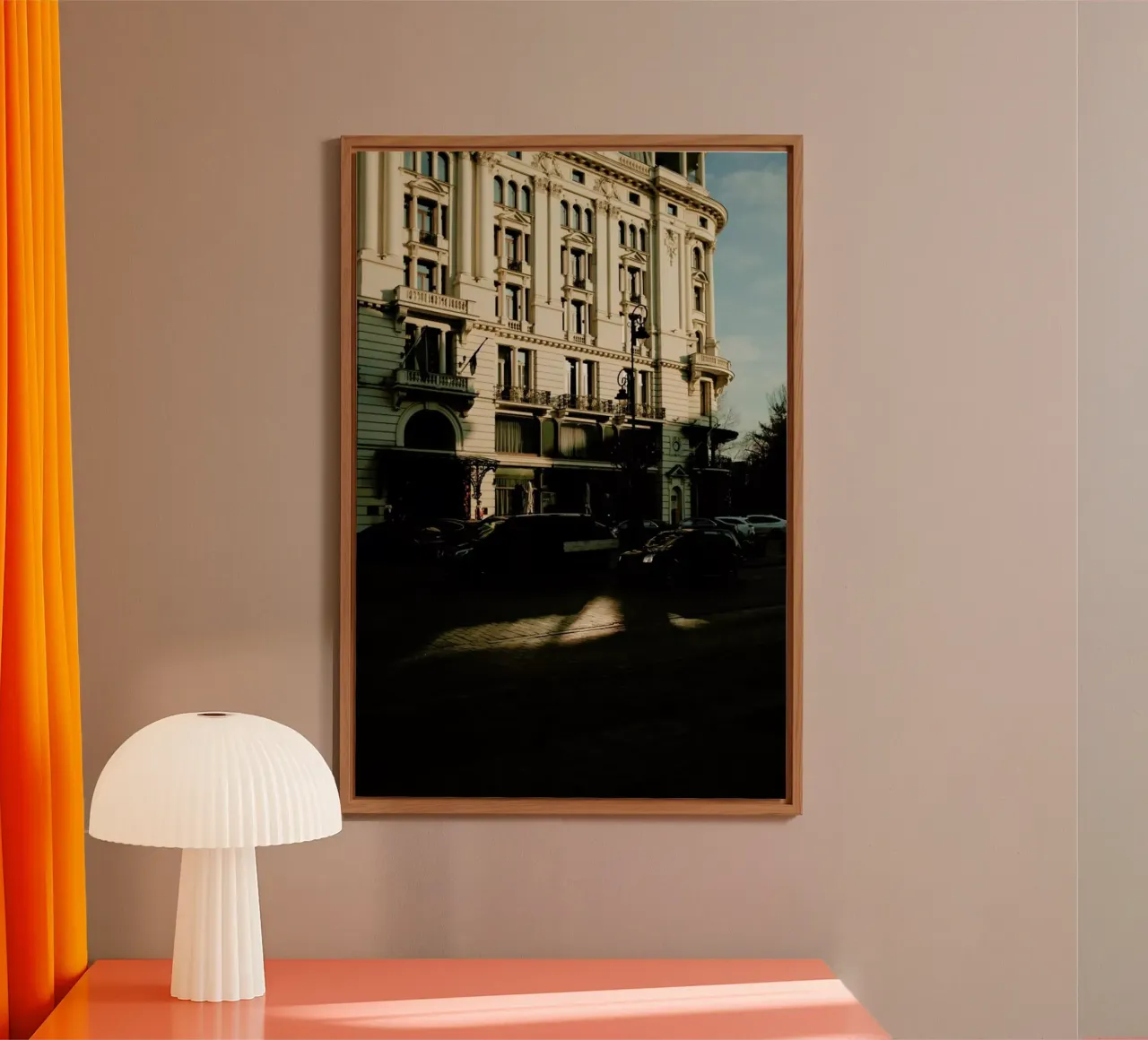 Light Reflections At Sundown alluminio dibond da Sebastian Hilgetag