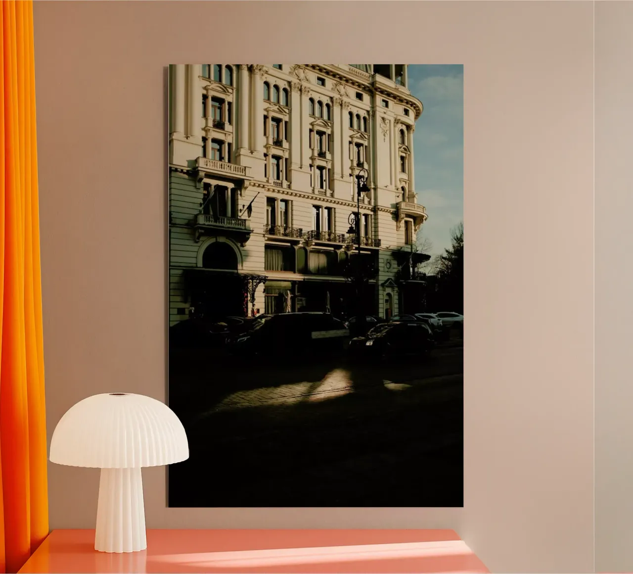Light Reflections At Sundown alluminio dibond da Sebastian Hilgetag