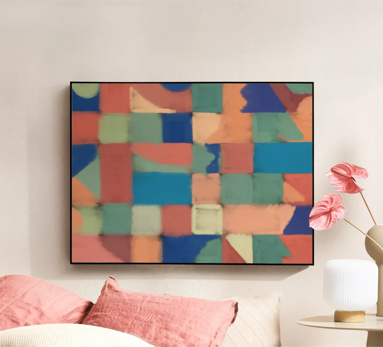 Griglia pastello multicolore plexiglass da Little Dean