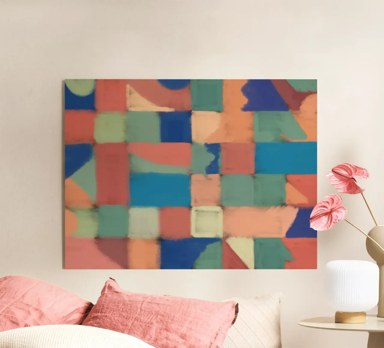 Griglia pastello multicolore plexiglass da Little Dean