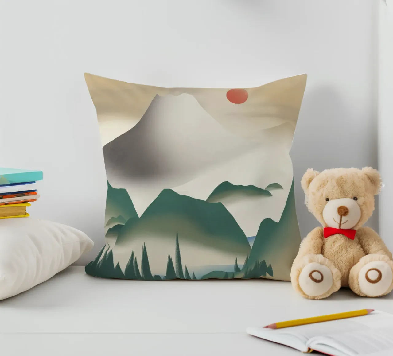 Giapponismo equatoriale cuscino da Little Dean
