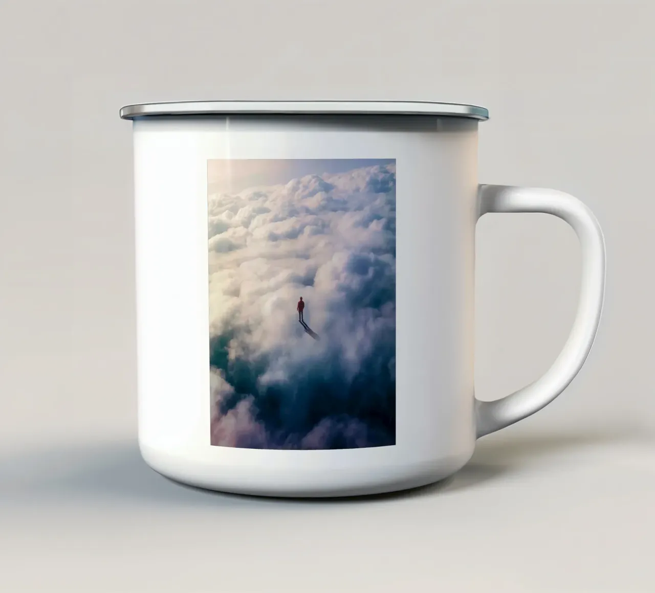 luogo vuoto tazza in smalto da Green