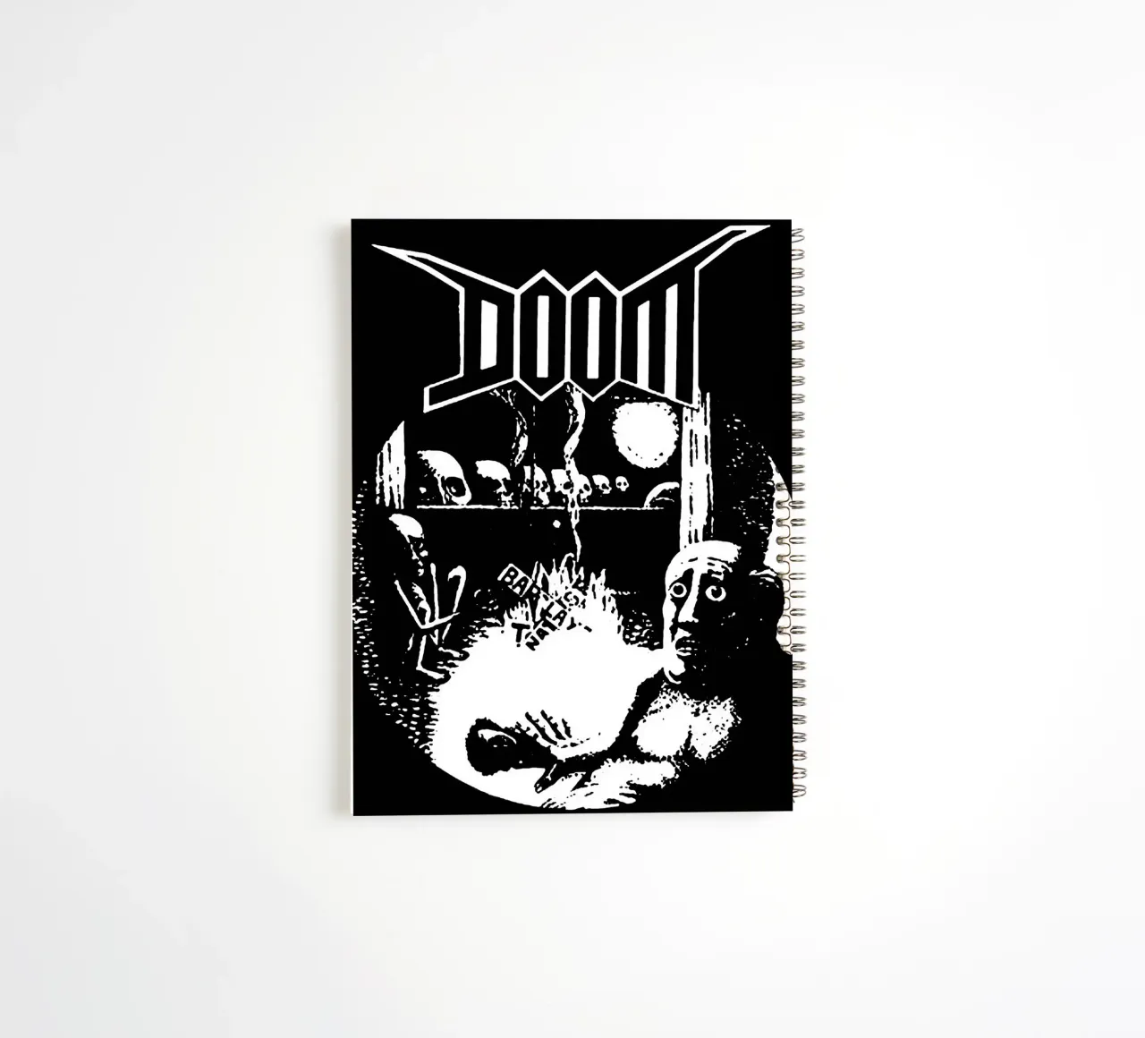 Groupe de doom metal carnet à spirale de vanhesling