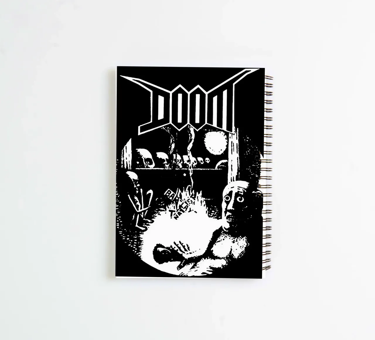 Groupe de doom metal carnet à spirale de vanhesling