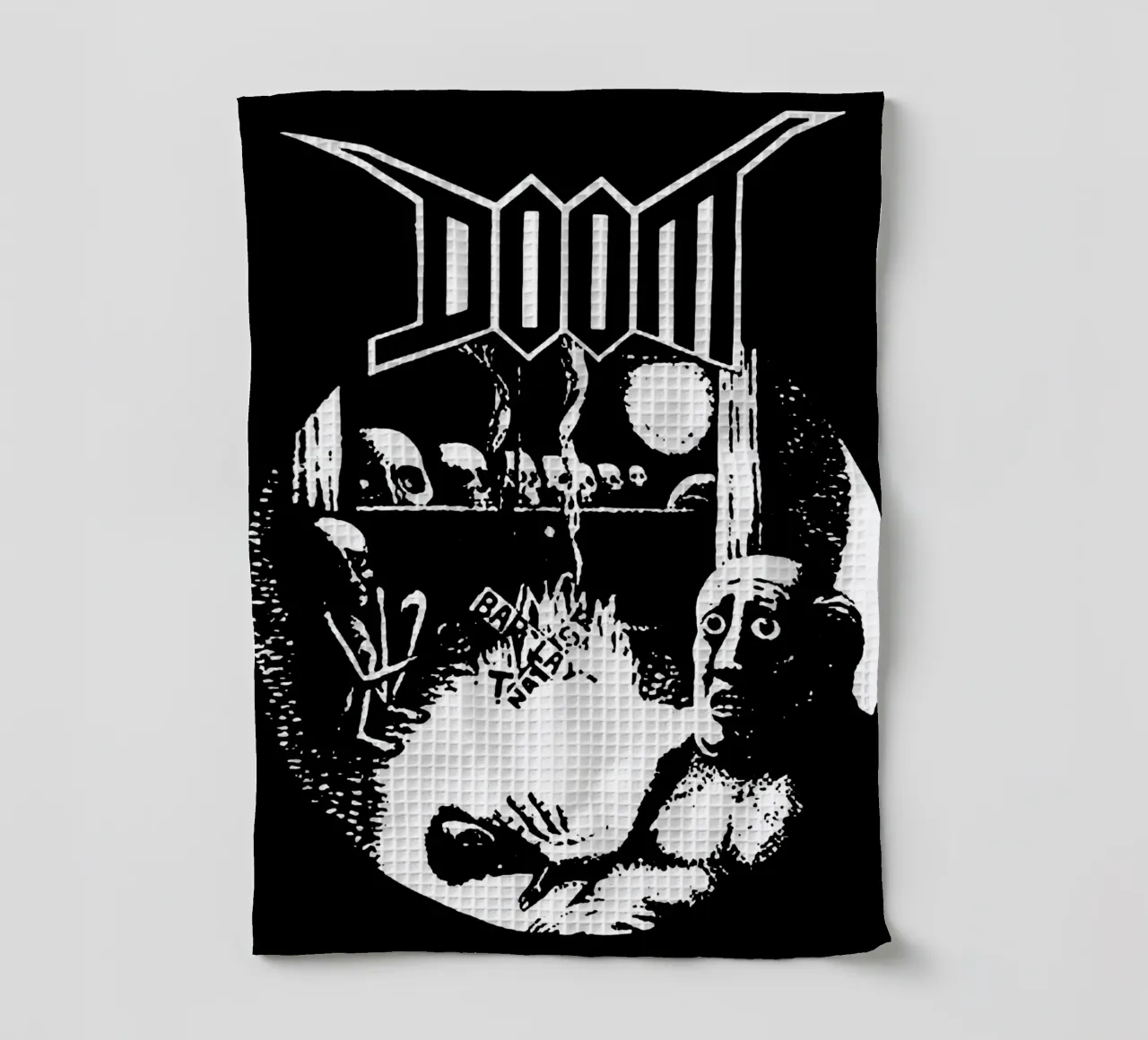 Groupe de doom metal torchon de vanhesling