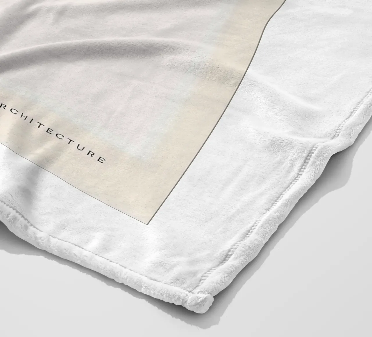 Bauhaus fleece blanket by Brooke