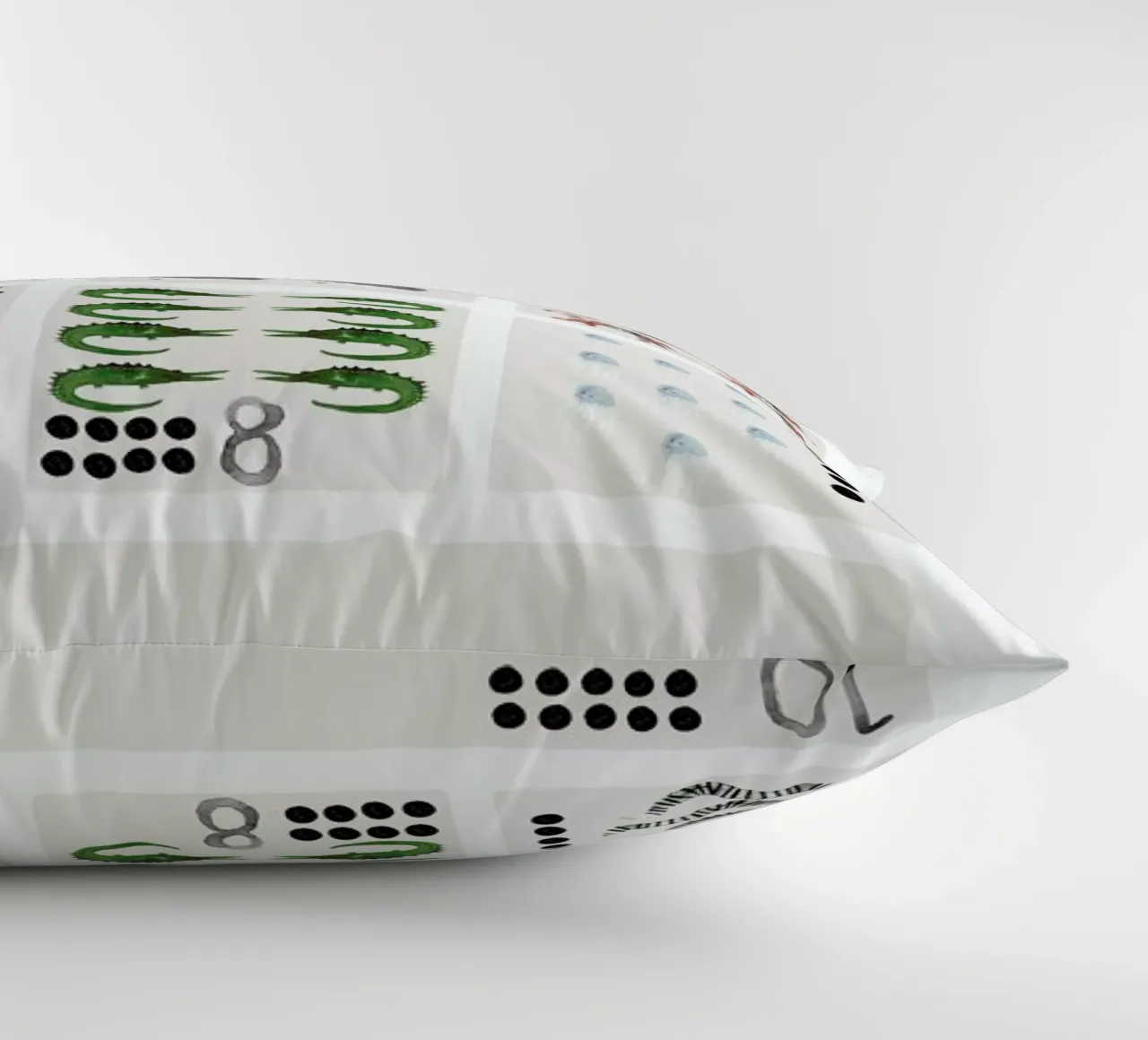 Numbers Print cuscino da Isabelle Vandeplassche