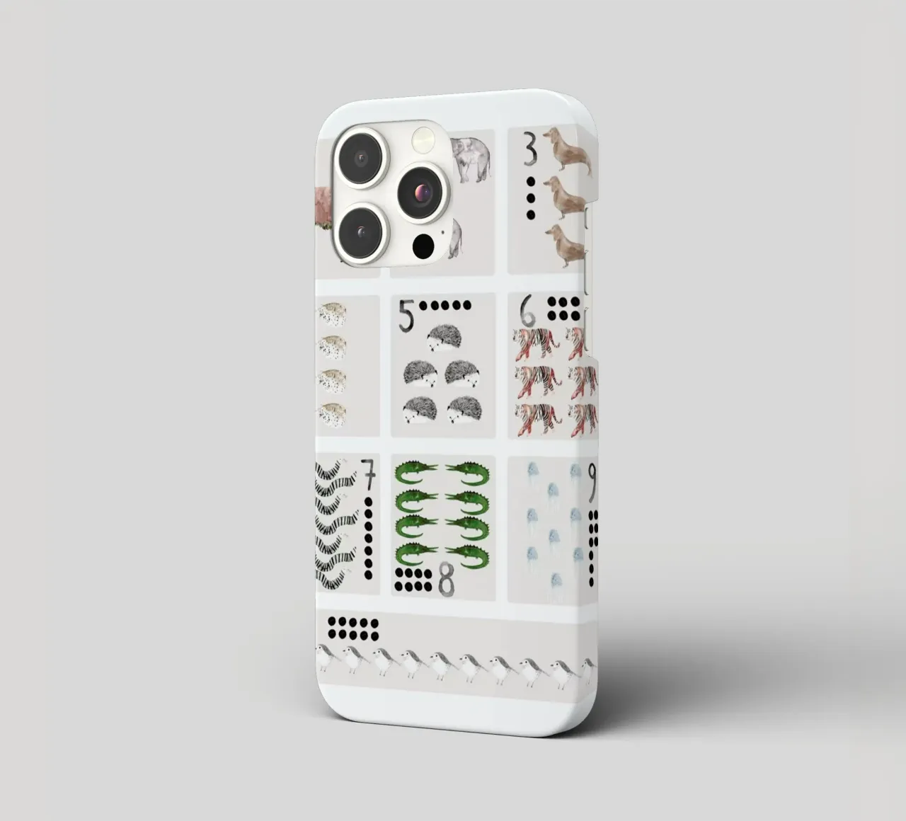 Numbers Print cover iphone da Isabelle Vandeplassche