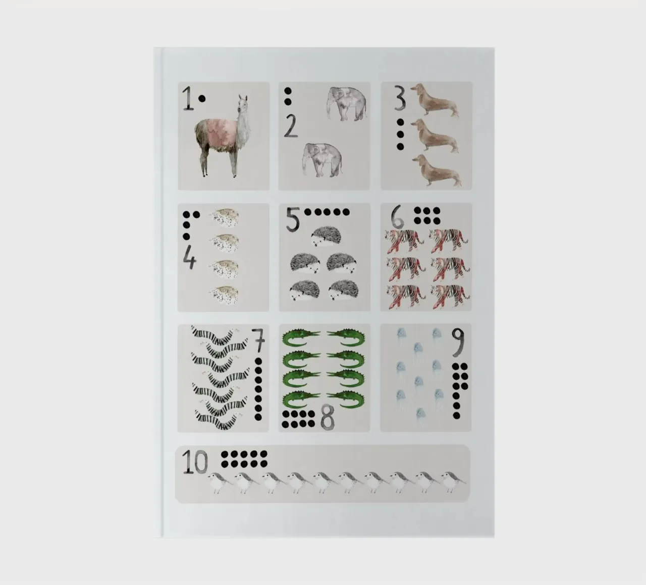 Numbers Print carnet de notes de Isabelle Vandeplassche