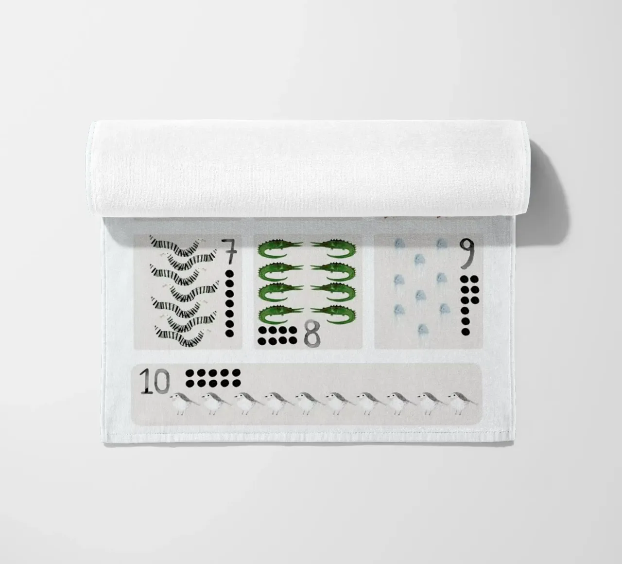 Numbers Print telo mare da Isabelle Vandeplassche