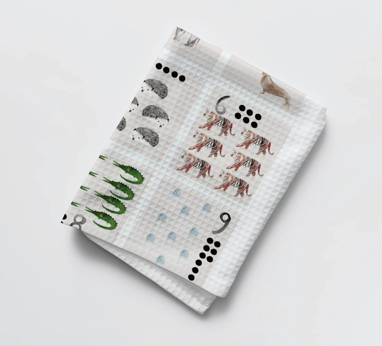 Numbers Print canovaccio da cucina da Isabelle Vandeplassche