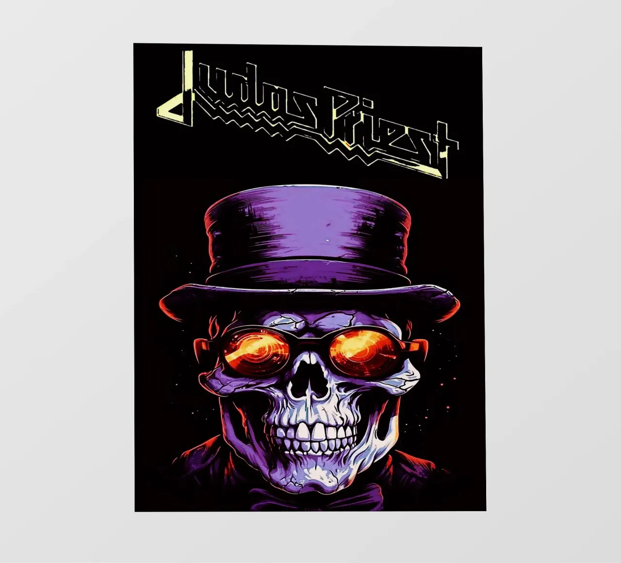 La band dei Judas Priest pellicola backlit da vanhesling