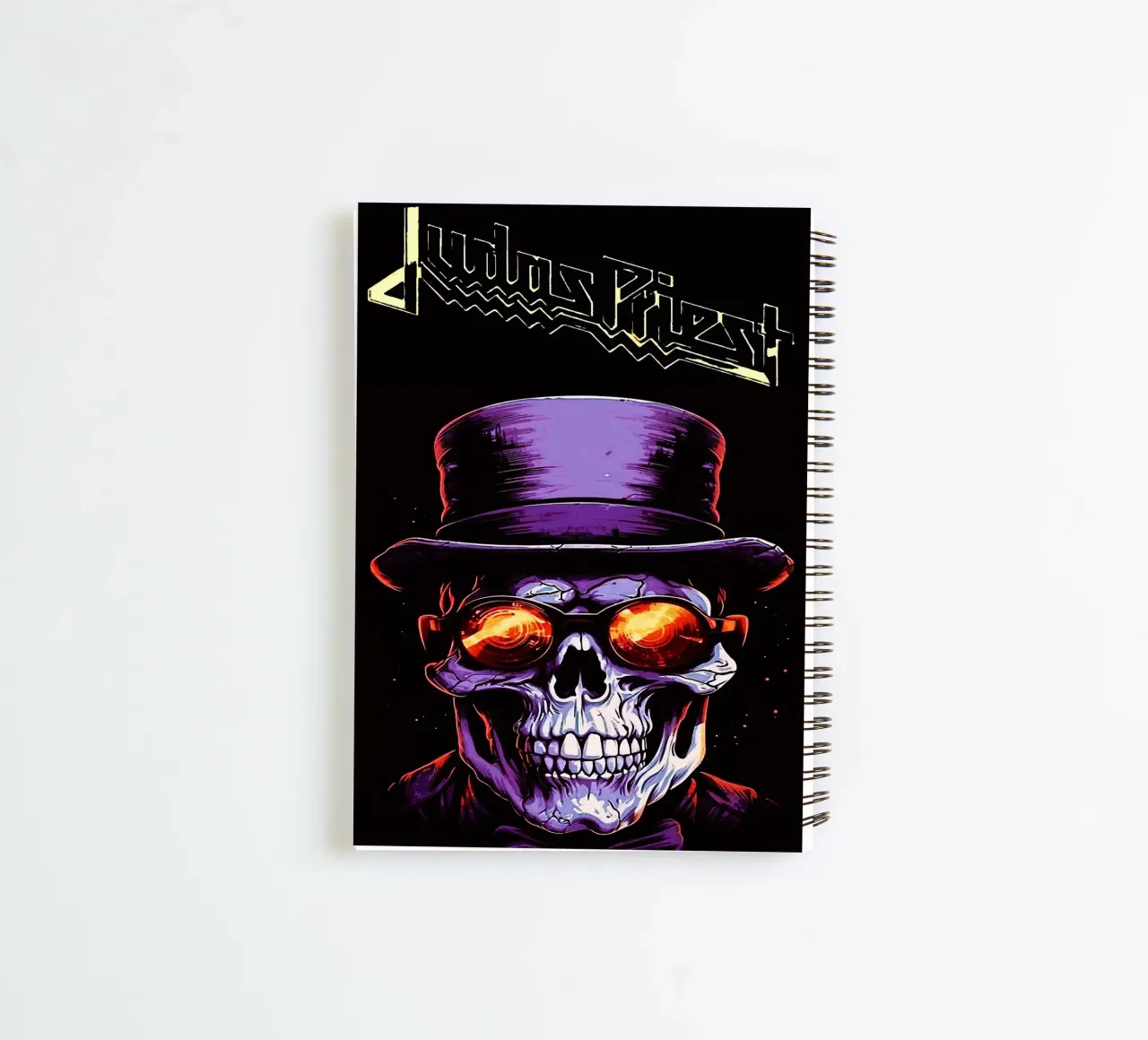 Judas Priest band spiral notebook by vanhesling