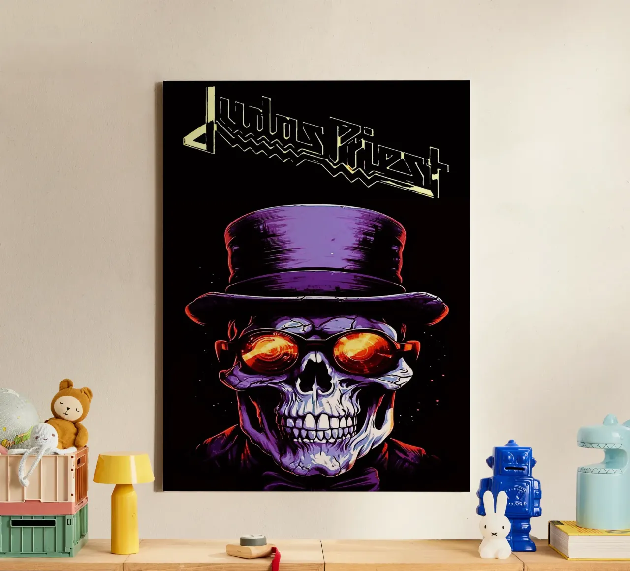 Judas Priest band canvas by vanhesling