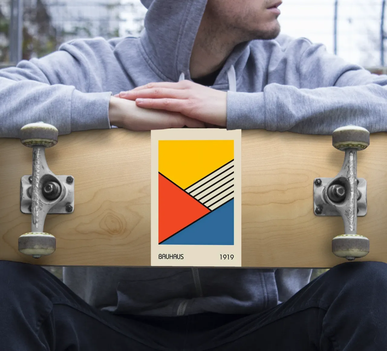 Bauhaus 1919 sticker by Brooke