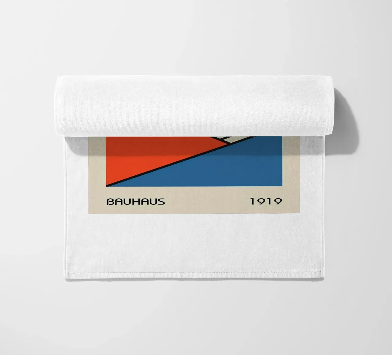 Bauhaus 1919 beach towel by Brooke