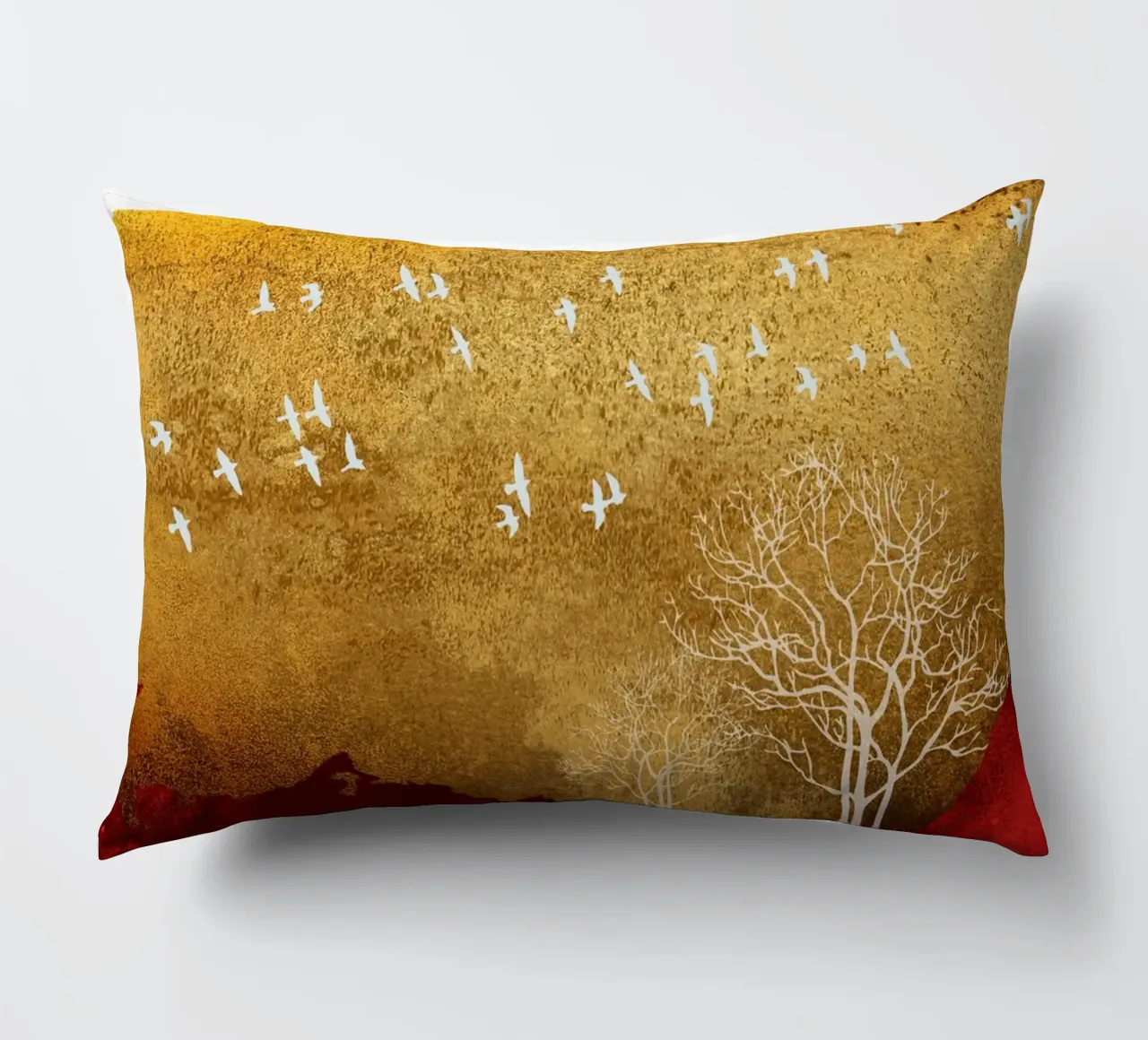 abstract art nature cuscino da vintageshop