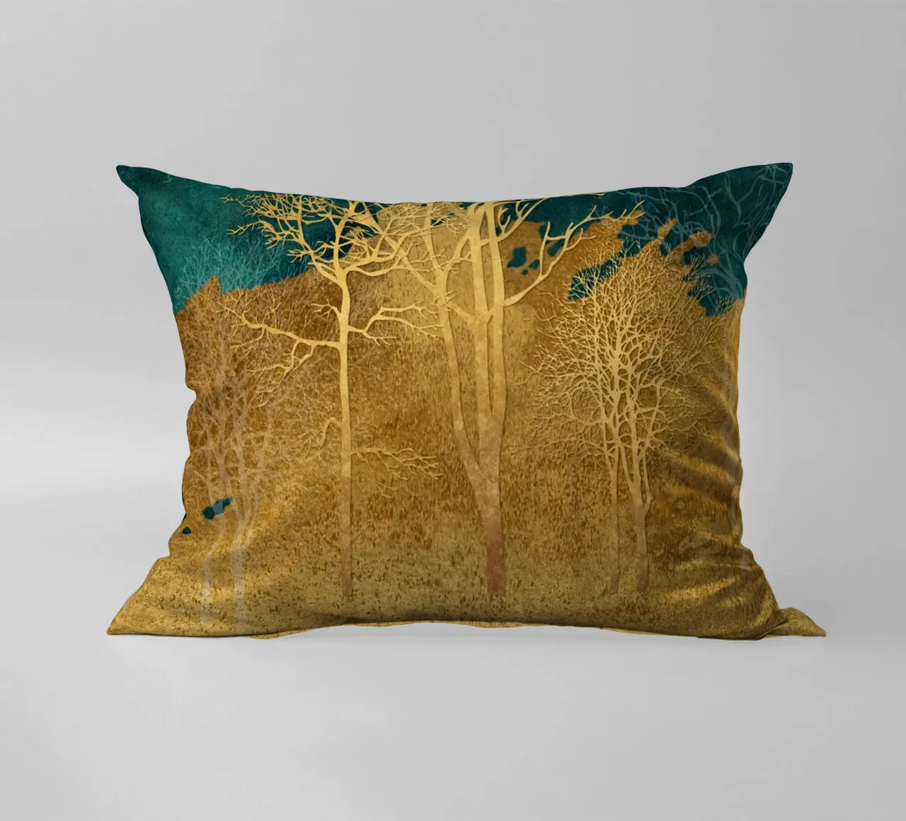 abstract art dry trees cuscino da vintageshop