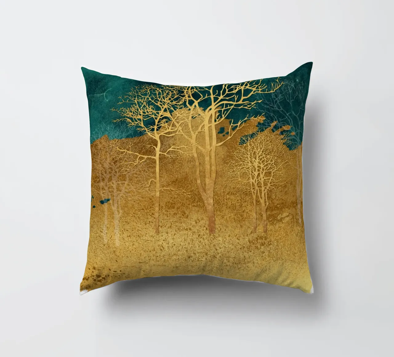 abstract art dry trees cuscino da vintageshop
