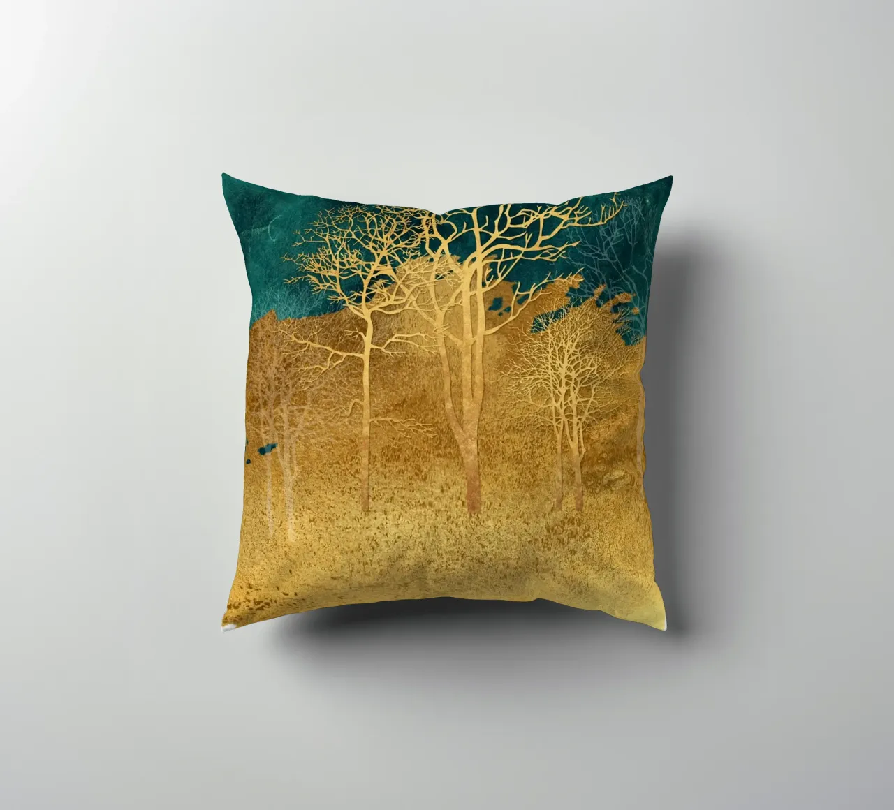 abstract art dry trees cuscino da vintageshop