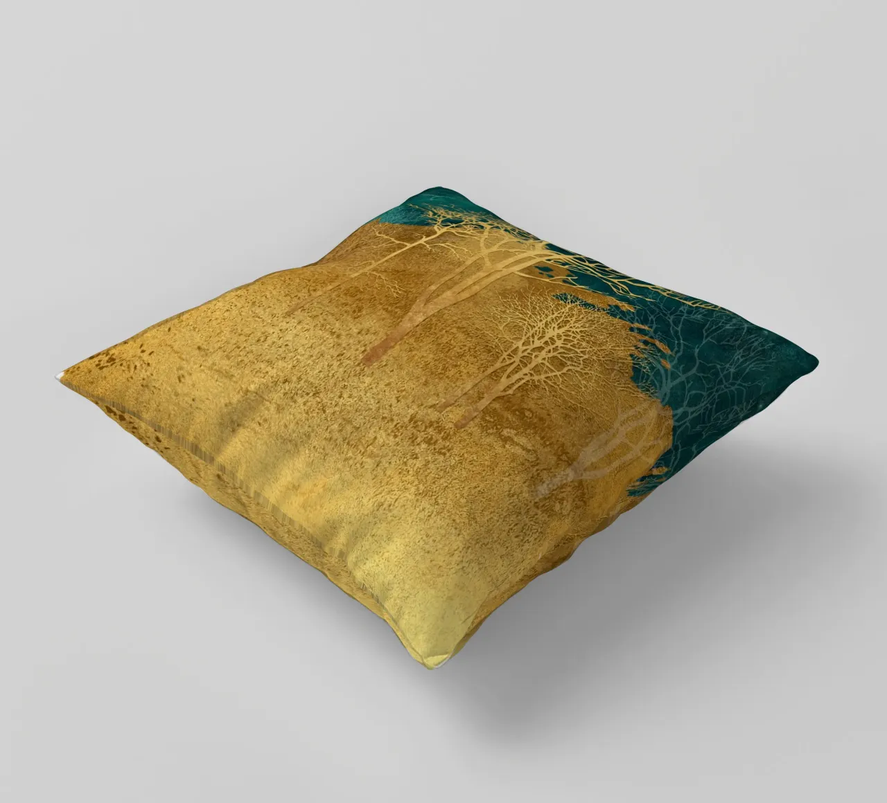 abstract art dry trees cuscino da vintageshop