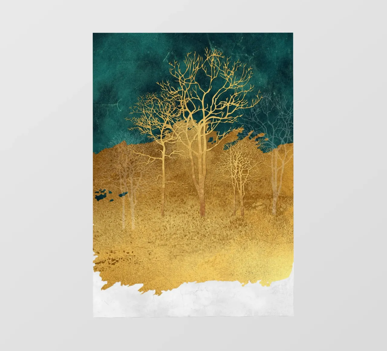 abstract art dry trees pellicola backlit da vintageshop