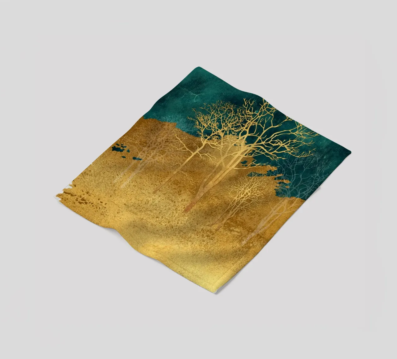 abstract art dry trees coperta in pile da vintageshop