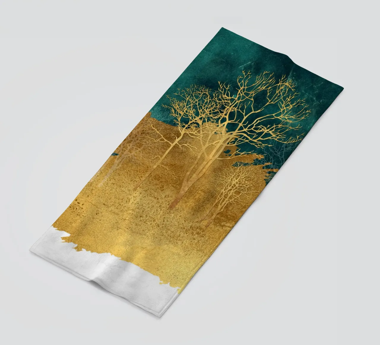 abstract art dry trees telo mare da vintageshop